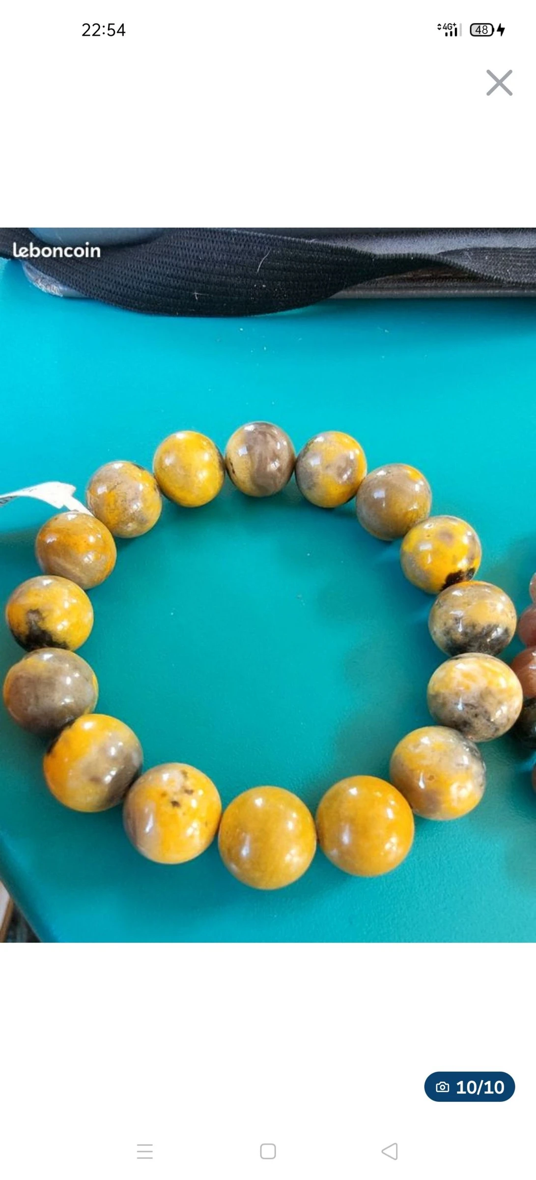 A AA Bumblebee jasper bracelet – photo 5
